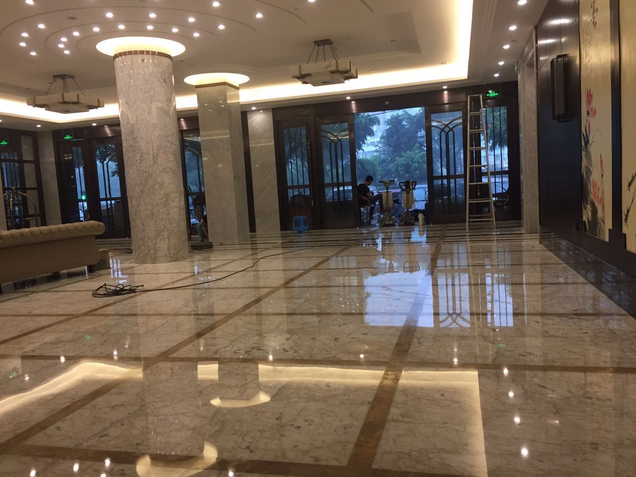 石材防滑技術(shù) 大理石鏡面處理